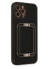 BFS  iPhone 12 Pro Max Kılıf Coco Elit Kapak - Siyah