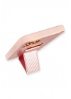 BFS  iPhone 12 Pro Max Kılıf Coco Karbon Standlı Kapak - Pembe