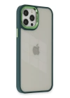 BFS  iPhone 12 Pro Max Kılıf Dora Kapak - Haki Yeşil