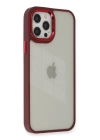 BFS  iPhone 12 Pro Max Kılıf Dora Kapak - Kırmızı