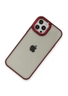 BFS  iPhone 12 Pro Max Kılıf Dora Kapak - Kırmızı
