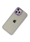 BFS  iPhone 12 Pro Max Kılıf Dora Kapak - Lila