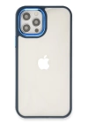 BFS  iPhone 12 Pro Max Kılıf Dora Kapak - Mavi
