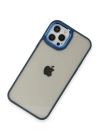 BFS  iPhone 12 Pro Max Kılıf Dora Kapak - Mavi