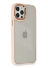 BFS  iPhone 12 Pro Max Kılıf Dora Kapak - Pudra