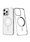 BFS  iPhone 12 Pro Max Kılıf Element Magneticsafe Sert Kapak - Gümüş