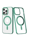 BFS  iPhone 12 Pro Max Kılıf Element Magneticsafe Sert Kapak - Köknar Yeşili
