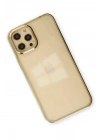 BFS  iPhone 12 Pro Max Kılıf Element Silikon - Gold