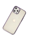 BFS  iPhone 12 Pro Max Kılıf Element Silikon - Mor