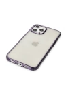 BFS  iPhone 12 Pro Max Kılıf Element Silikon - Mor