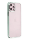 BFS  iPhone 12 Pro Max Kılıf Element Silikon - Yeşil