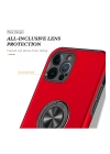 BFS  iPhone 12 Pro Max Kılıf Elit Yüzüklü Kapak - Kırmızı