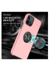 BFS  iPhone 12 Pro Max Kılıf Elit Yüzüklü Kapak - Pembe
