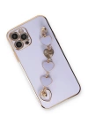 BFS  iPhone 12 Pro Max Kılıf Esila Silikon - Lila