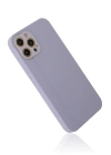 BFS  iPhone 12 Pro Max Kılıf Glass Kapak - Lila