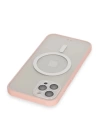 BFS  iPhone 12 Pro Max Kılıf Grand Magneticsafe Kapak - Pembe