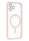 BFS  iPhone 12 Pro Max Kılıf Grand Magneticsafe Kapak - Pembe