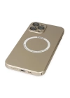 BFS  iPhone 12 Pro Max Kılıf Jack Magneticsafe Lens Silikon - Gold