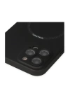 BFS  iPhone 12 Pro Max Kılıf Jack Magneticsafe Lens Silikon - Siyah