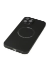BFS  iPhone 12 Pro Max Kılıf Jack Magneticsafe Lens Silikon - Siyah