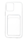 BFS  iPhone 12 Pro Max Kılıf Kart Şeffaf Silikon - Şeffaf