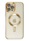 BFS  iPhone 12 Pro Max Kılıf Kross Magneticsafe Kapak - Gold