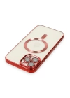 BFS  iPhone 12 Pro Max Kılıf Kross Magneticsafe Kapak - Kırmızı
