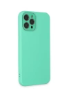 BFS  iPhone 12 Pro Max Kılıf Lansman Glass Kapak - Turkuaz