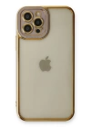 BFS  iPhone 12 Pro Max Kılıf Liva Lens Silikon - Lila