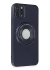 BFS  iPhone 12 Pro Max Kılıf Lukka Magneticsafe Kapak - Lacivert