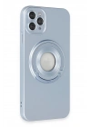 BFS  iPhone 12 Pro Max Kılıf Lukka Magneticsafe Kapak - Sierra Blue