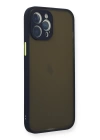BFS  iPhone 12 Pro Max Kılıf Montreal Silikon Kapak - Lacivert