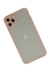 BFS  iPhone 12 Pro Max Kılıf Montreal Silikon Kapak - Pembe