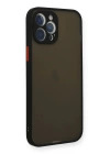 BFS  iPhone 12 Pro Max Kılıf Montreal Silikon Kapak - Siyah