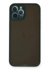 BFS  iPhone 12 Pro Max Kılıf Montreal Silikon Kapak - Yeşil