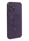 BFS  iPhone 12 Pro Max Kılıf Moshi Lens Magneticsafe Silikon - Mor