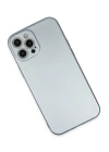 BFS  iPhone 12 Pro Max Kılıf Nano içi Kadife Silikon - Sky Blue