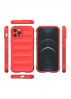 BFS iPhone 12 Pro Max Kılıf Optimum Silikon - Kırmızı