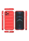 BFS  iPhone 12 Pro Max Kılıf Optimum Silikon - Kırmızı