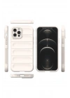 BFS iPhone 12 Pro Max Kılıf Optimum Silikon - Krem