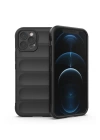 BFS  iPhone 12 Pro Max Kılıf Optimum Silikon - Siyah
