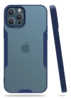 BFS  iPhone 12 Pro Max Kılıf Platin Silikon - Lacivert