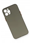 BFS  iPhone 12 Pro Max Kılıf PP Ultra İnce Kapak - Gri