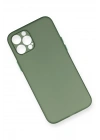 BFS  iPhone 12 Pro Max Kılıf PP Ultra İnce Kapak - Yeşil