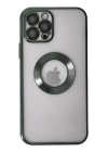 BFS  iPhone 12 Pro Max Kılıf Slot Silikon - Köknar Yeşili