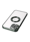 BFS  iPhone 12 Pro Max Kılıf Slot Silikon - Köknar Yeşili