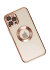 BFS  iPhone 12 Pro Max Kılıf Slot Silikon - Rose Gold