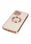 BFS  iPhone 12 Pro Max Kılıf Slot Silikon - Rose Gold