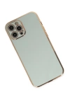 BFS  iPhone 12 Pro Max Kılıf Volet Silikon - Açık Yeşil