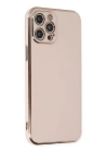 BFS  iPhone 12 Pro Max Kılıf Volet Silikon - Pembe